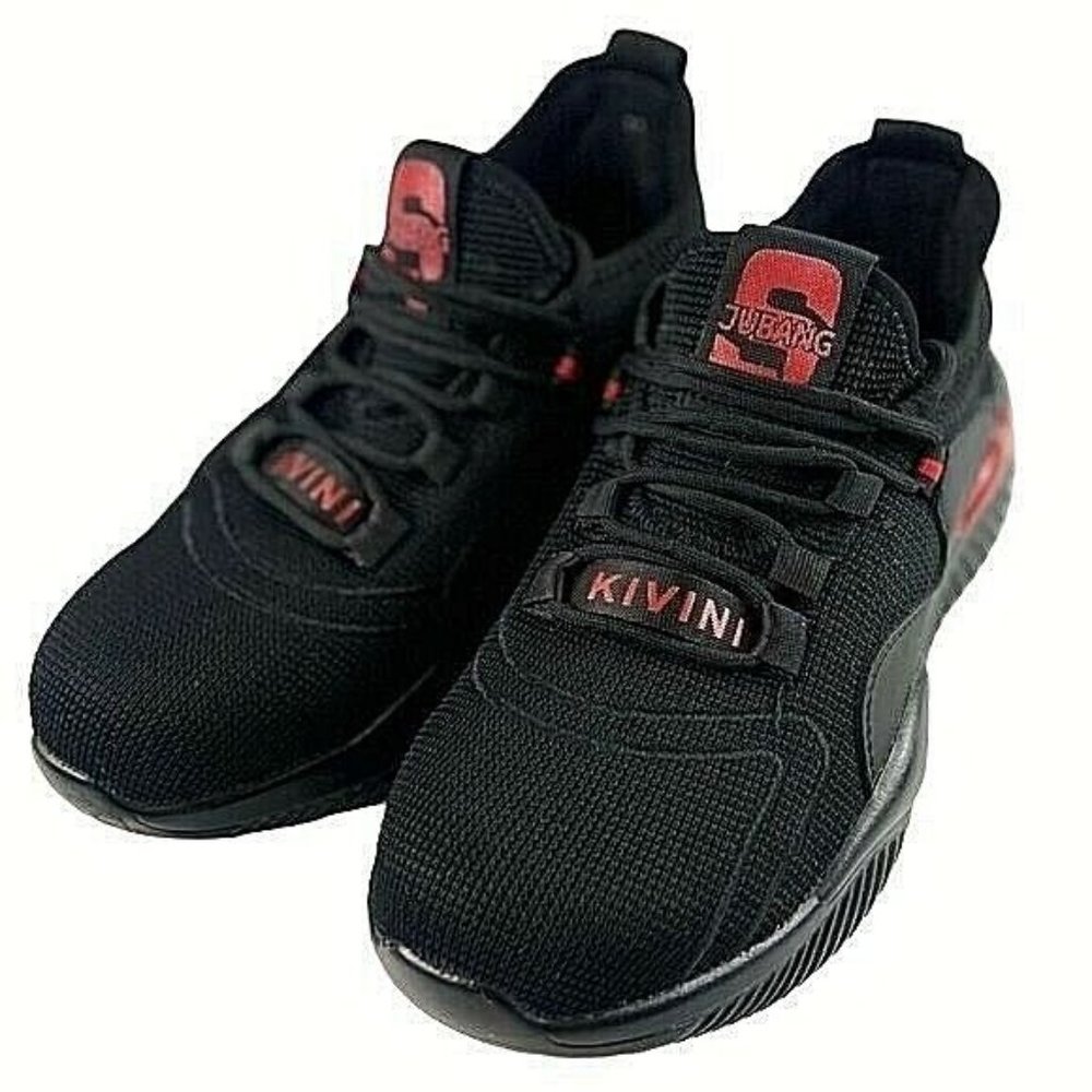 Kivini Steel Toe Safety Shoe Womens 9 Invincible Lightweight Comfortable Black - Picture 4 of 9